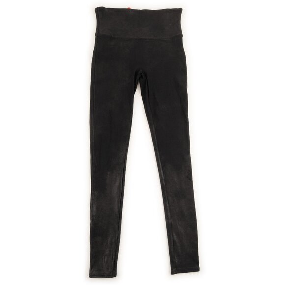 SPANX black leggings w/sheen size S - Picture 1 of 9